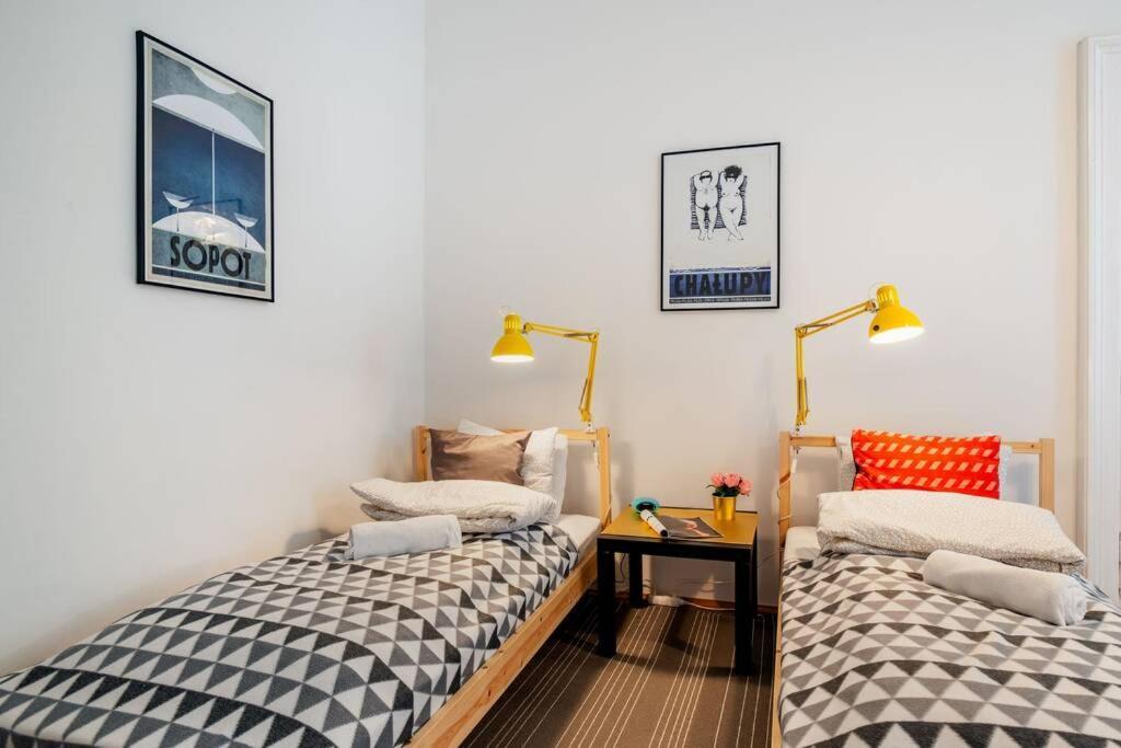 Blue Peace-Apartment With Free Parking In Center For 1-6 People Krasków Eksteriør bilde